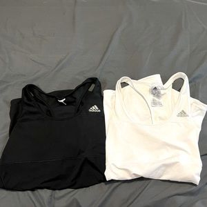 Women’s small Adidas racer back tank tops